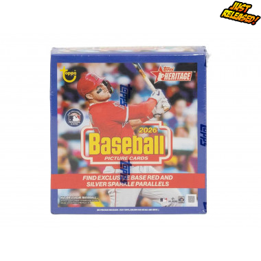 2026 Topps Heritage Baseball Mega Box (Choose Team - 4-Box Break #1)